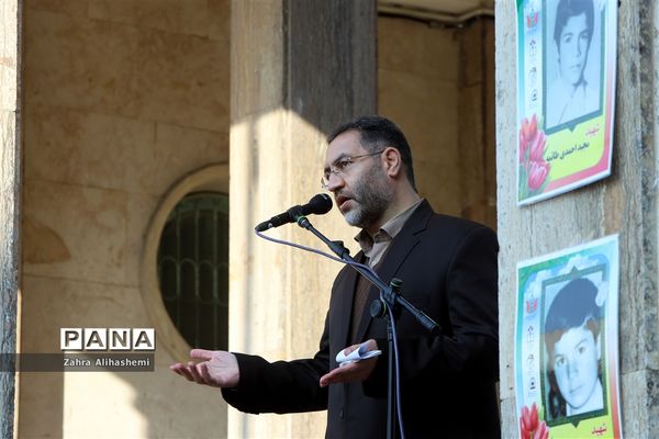 صبحگاه مشترک بسیج فرهنگیان شهر تهران