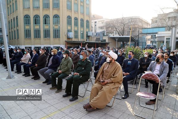 صبحگاه مشترک بسیج فرهنگیان شهر تهران