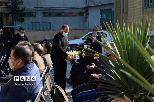 صبحگاه مشترک بسیج فرهنگیان شهر تهران