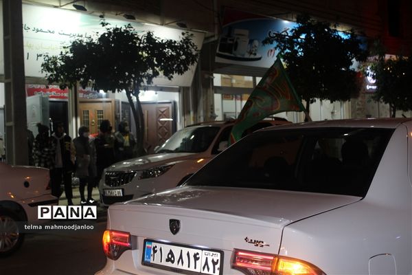 کاروان شادی ولادت امام علی در گلوگاه