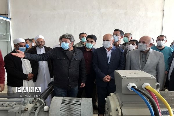 افتتاح آب شیرین کن جزیره شیف