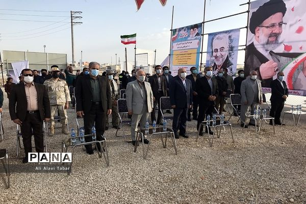 افتتاح آب شیرین کن جزیره شیف