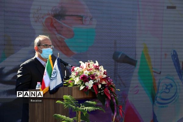 افتتاح بیمارستان شهدای سلامت بنیاد برکت شهرستان نی ریز