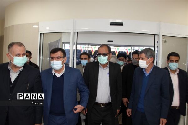افتتاح بیمارستان شهدای سلامت بنیاد برکت شهرستان نی ریز