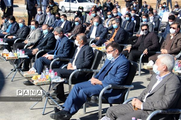 افتتاح بیمارستان شهدای سلامت بنیاد برکت شهرستان نی ریز