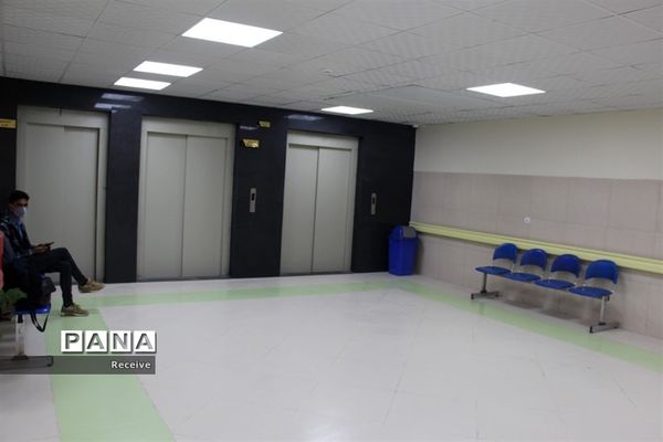 افتتاح بیمارستان شهدای سلامت بنیاد برکت شهرستان نی ریز