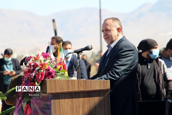 افتتاح بیمارستان شهدای سلامت بنیاد برکت شهرستان نی ریز