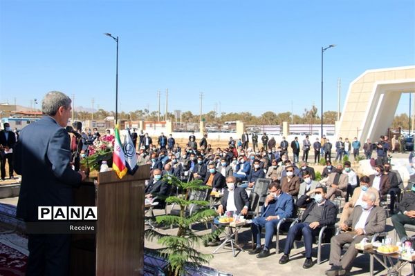 افتتاح بیمارستان شهدای سلامت بنیاد برکت شهرستان نی ریز