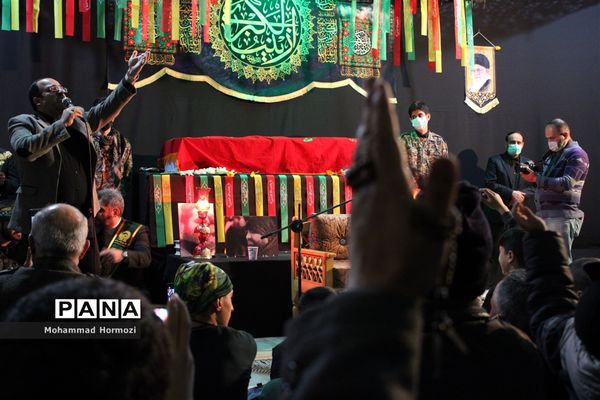 برگزاری مراسم وداع با شهید مدافع حرم؛ امیر علی محمدیان