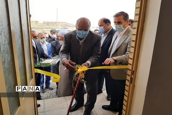 افتتاح مدرسه خیرساز دو کلاسه روستای عد عبیس امیدیه