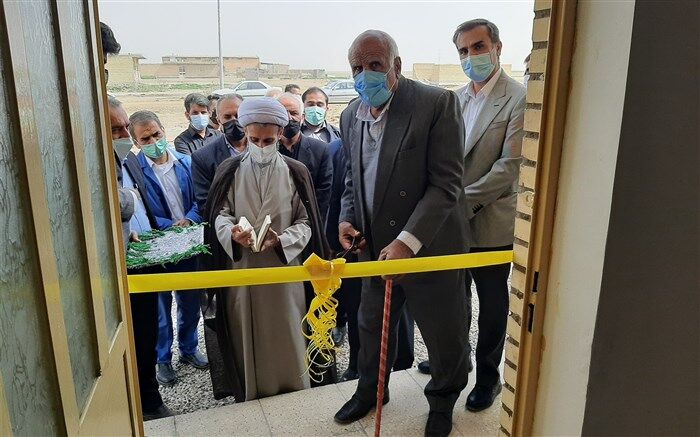 افتتاح مدرسه خیرساز دو کلاسه روستای عد عبیس  از توابع امیدیه