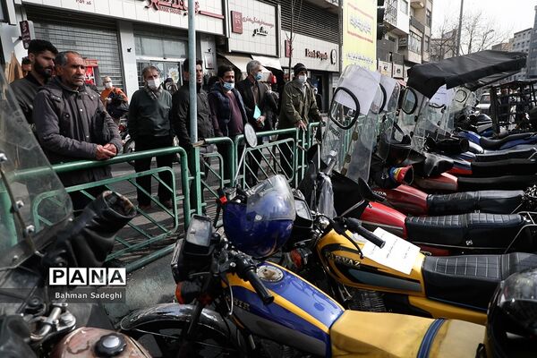 طرح انضباط بخشی موتورسواران متخلف