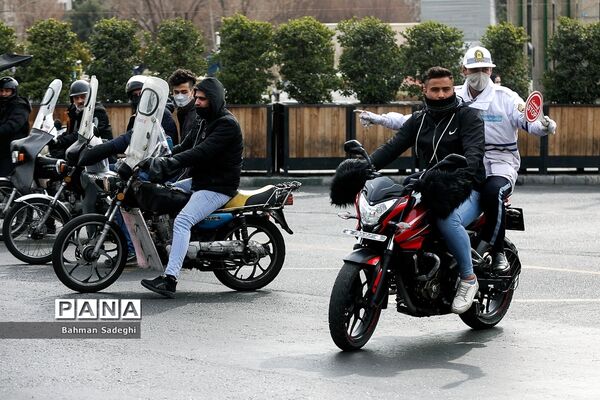 طرح انضباط بخشی موتورسواران متخلف
