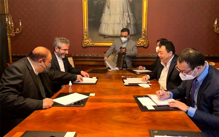 نشست دو جانبه هیات‌های مذاکره‌کننده ایران و چین برگزار شد