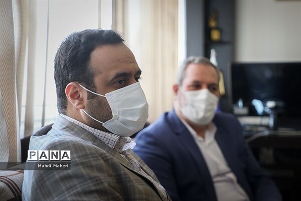 بازدید رئیس مرکز اطلاع رسانی و روابط عمومی وزارت آموزش و پرورش از خبرگزاری پانا