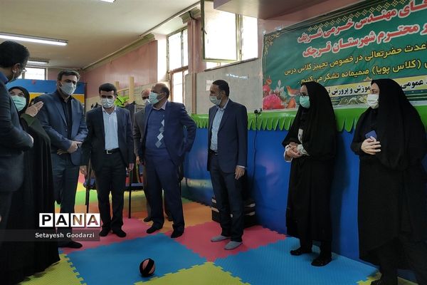 افتتاح مدرسه پویا حضرت رقیه و حضرت خدیجه(س) در شهرستان قرچک