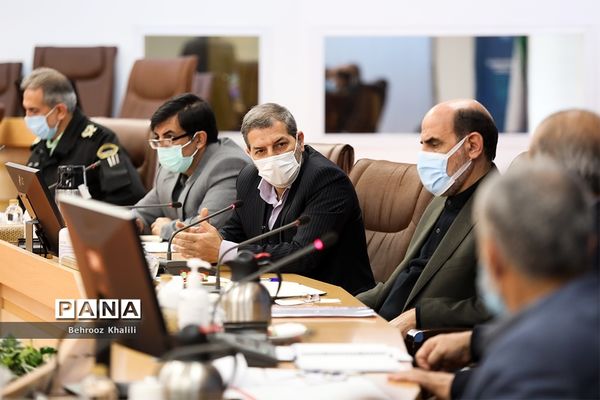 جلسه قرارگاه عملیاتی ستاد ملی مبارزه با کرونا