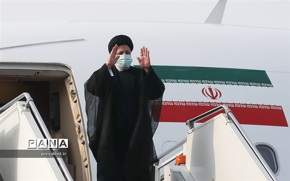 آیت‌ الله رئیسی دوحه را به مقصد تهران ترک کرد