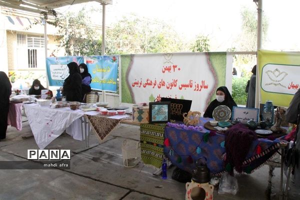 برپایی نمایشگاه دستاوردهای کانون‌های فرهنگی و تربیتی شهرستان بهبهان