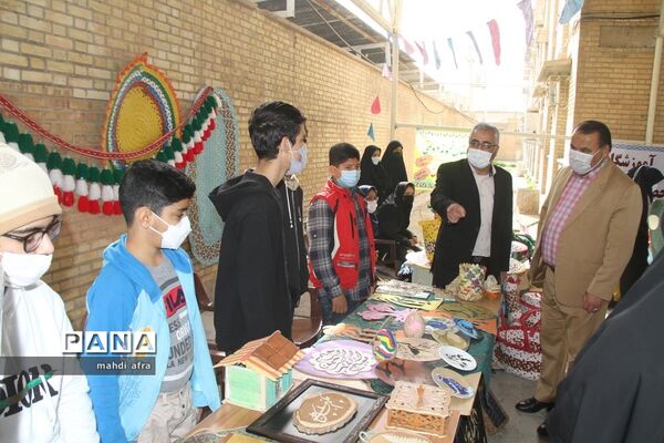برپایی نمایشگاه دستاوردهای کانون‌های فرهنگی و تربیتی شهرستان بهبهان