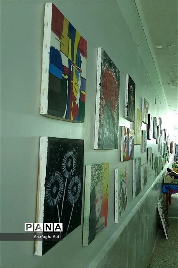 نمایشگاه دستاوردهای دانش‌آموزی به‌مناسبت سالروز تاسیس کانون‌ها در امیدیه