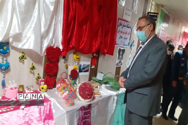 افتتاح نمایشگاه دست آوردهای کانون‌های فرهنگی در شهرستان شادگان
