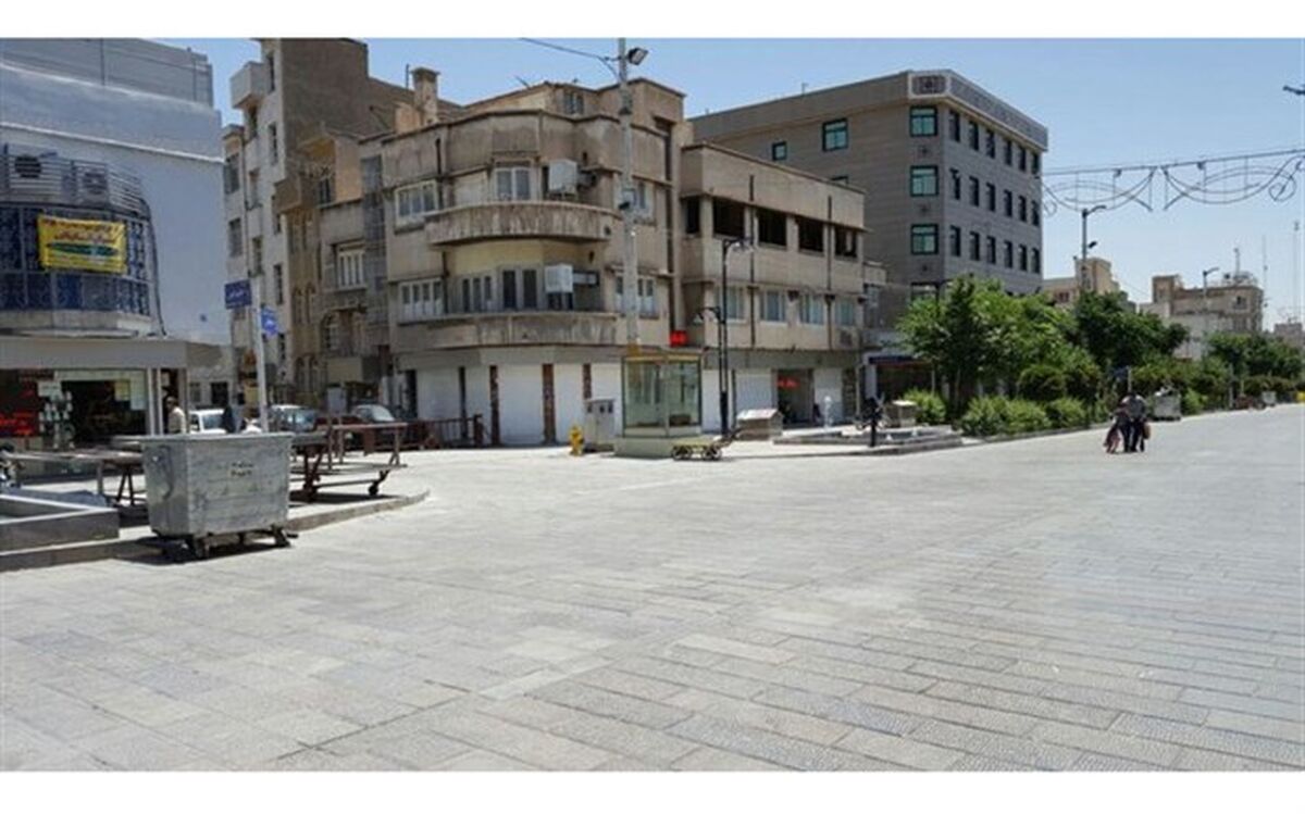 پیاده‌راه خیابان ۱۷ شهریور بازگشایی شد