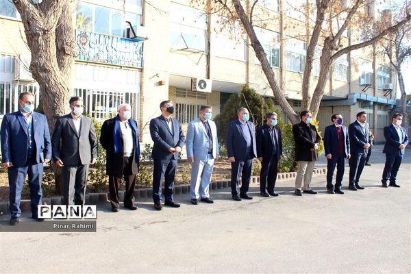 مراسم استقبال از مقام عالی وزارت آموزش و پرورش