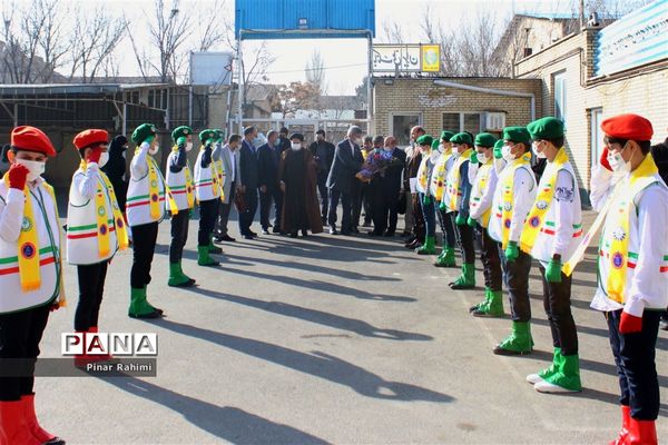 مراسم استقبال از مقام عالی وزارت آموزش و پرورش