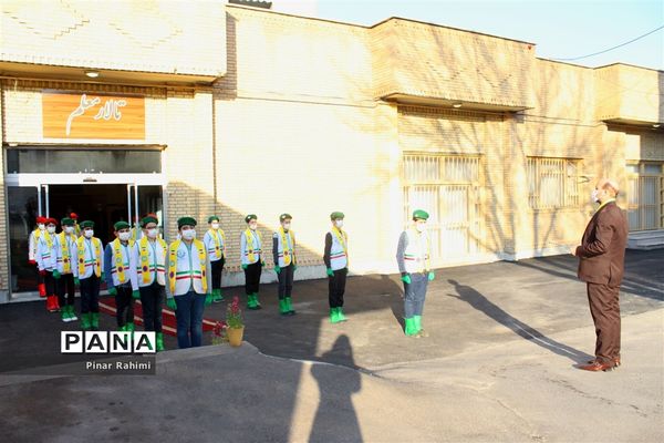 مراسم استقبال از مقام عالی وزارت آموزش و پرورش