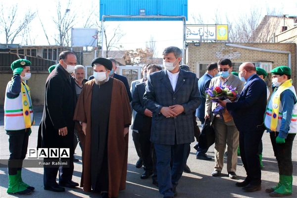 مراسم استقبال از مقام عالی وزارت آموزش و پرورش