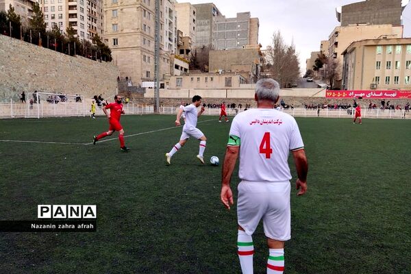 بازی دوستانه تیم ملی فوتبال پیشکسوتان ایران و رودهن