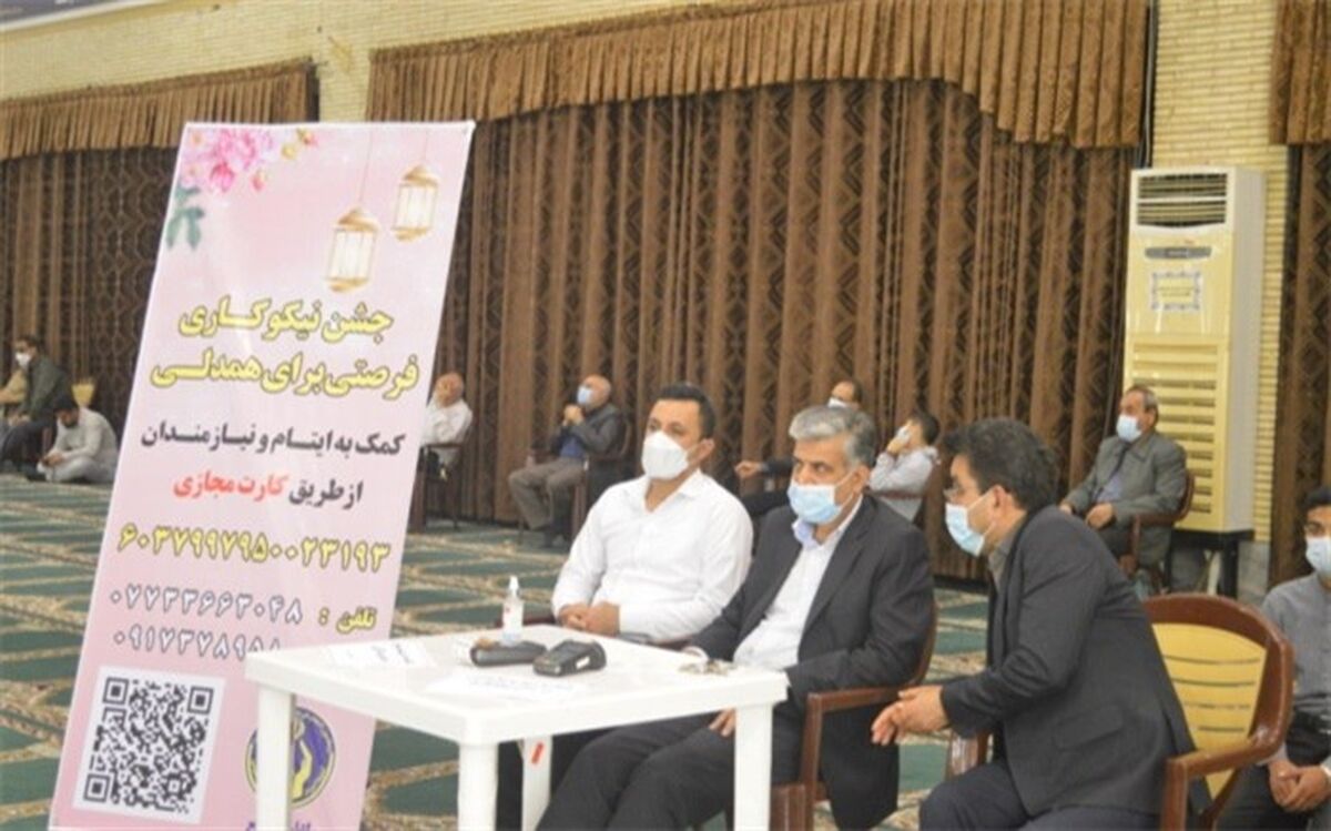 استقرار پایگاه جشن نیکو کاری در نماز جمعه بوشهر