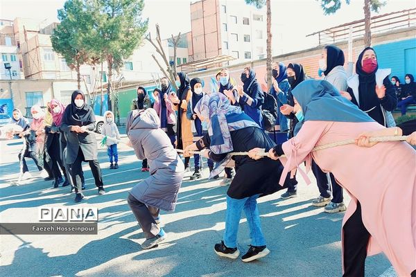 برگزاری پیاده‌روی و مسابقات ورزشی در بهارستان دو