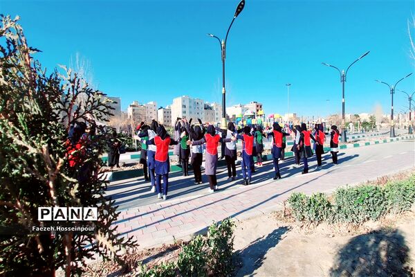 برگزاری پیاده‌روی و مسابقات ورزشی در بهارستان دو