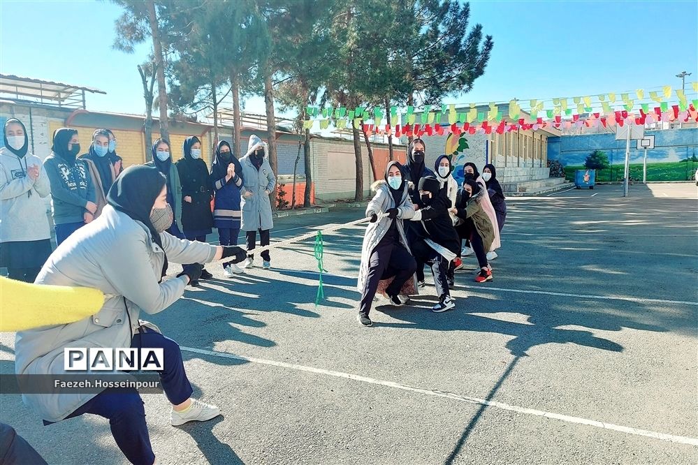 برگزاری پیاده‌روی و مسابقات ورزشی در بهارستان دو