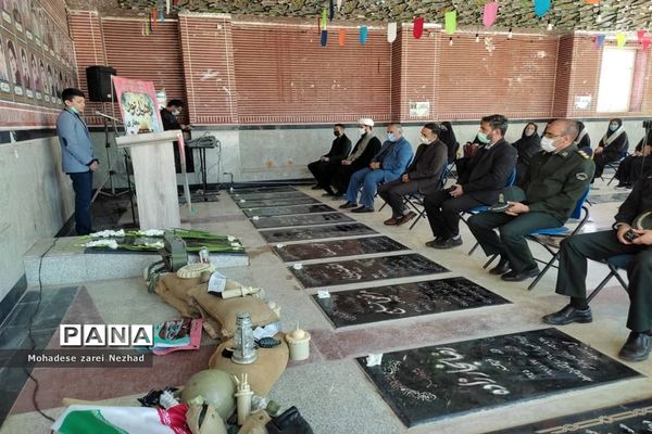 برگزاری مراسم نمادین راهیان نور در شهرستان قرچک