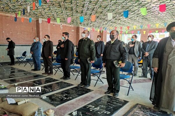 برگزاری مراسم نمادین راهیان نور در شهرستان قرچک
