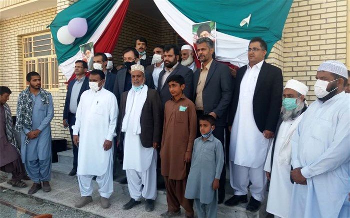 مدرسه ۶ کلاسه خیّرساز در روستای مینان از توابع شهرستان سرباز افتتاح شد