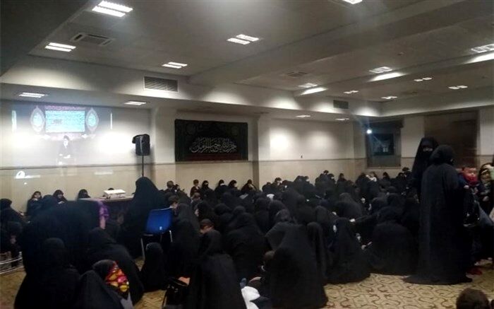برگزاری مراسم عزاداری امام هفتم در مدرسه علمیه امام کاظم (ع)