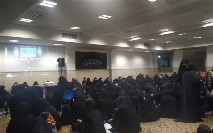 برگزاری مراسم عزاداری امام هفتم در مدرسه علمیه امام کاظم (ع)