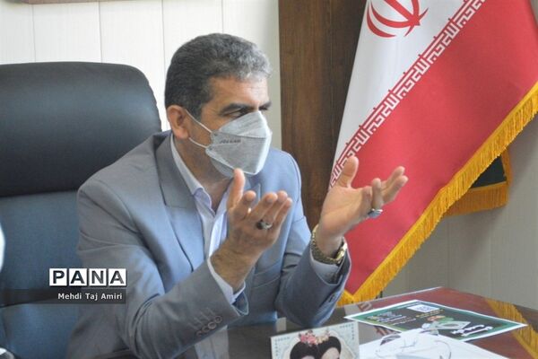 جلسه هماهنگی برنامه‌های جشن نیکوکاری در معاونت پرورشی و فرهنگی اداره‌کل آموزش و پرورش استان بوشهر