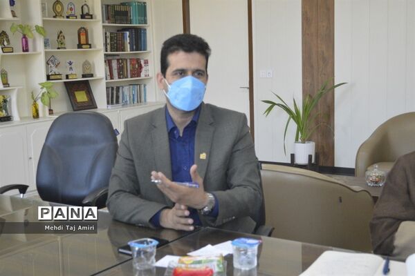 جلسه هماهنگی برنامه‌های جشن نیکوکاری در معاونت پرورشی و فرهنگی اداره‌کل آموزش و پرورش استان بوشهر
