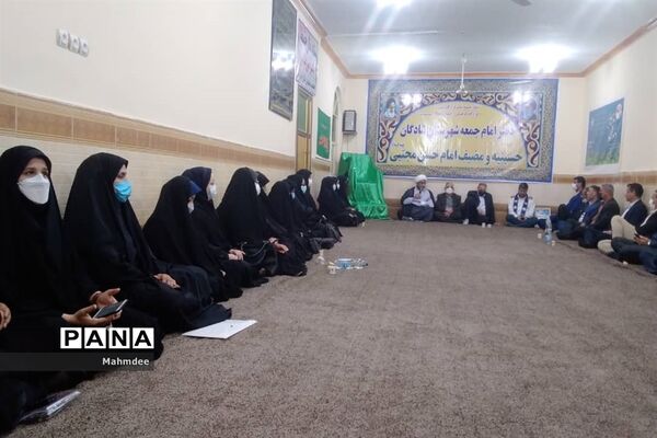 دیدار حوزه پرورشی با امام جمعه شادگان به مناسبت هفته امور تربیتی