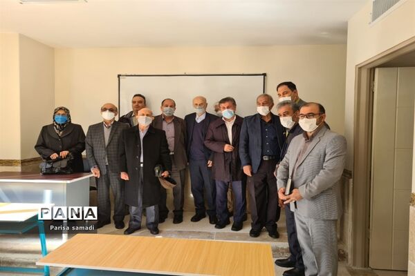 آیین افتتاحیه دبیرستان خیرساز پارسی پاک‌اندیش در منطقه ۱۳