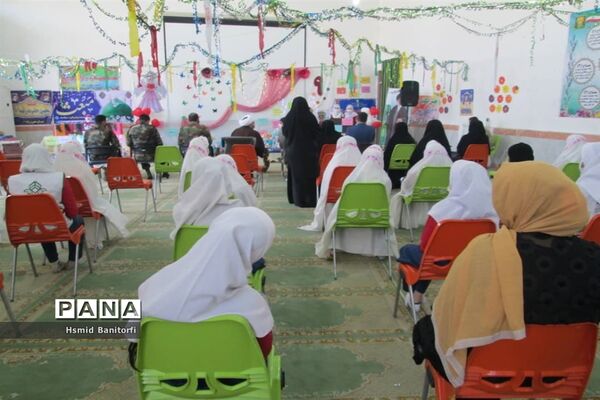 مراسم عید مبعث در آموزشگاه حضرت رقیه(س) شهرستان حمیدیه