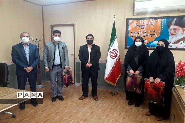 دیدار معاونت پرورشی با امام جمعه امیدیه در هفته امور تربیتی