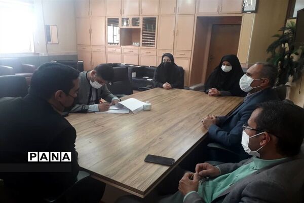دیدار معاونت پرورشی با امام جمعه امیدیه در هفته امور تربیتی