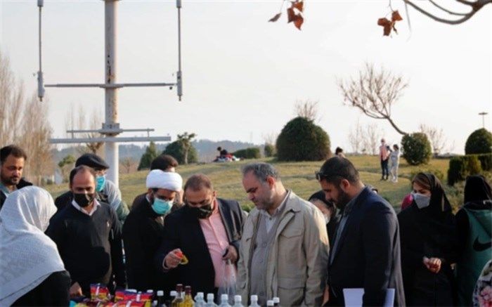 برگزاری گذر فرهنگی و کارآفرینی محله‌های منطقه ٢٢ در مجموعه  شهدای خلیج فارس