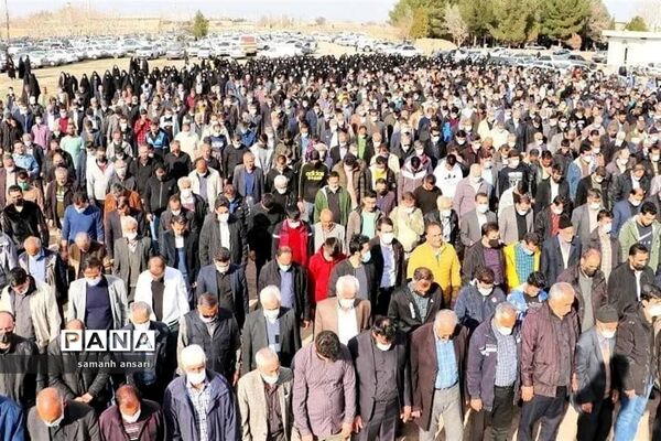مراسم باشکوه تشییع پیکر مطهر شهید سیدمهدی موسوی
